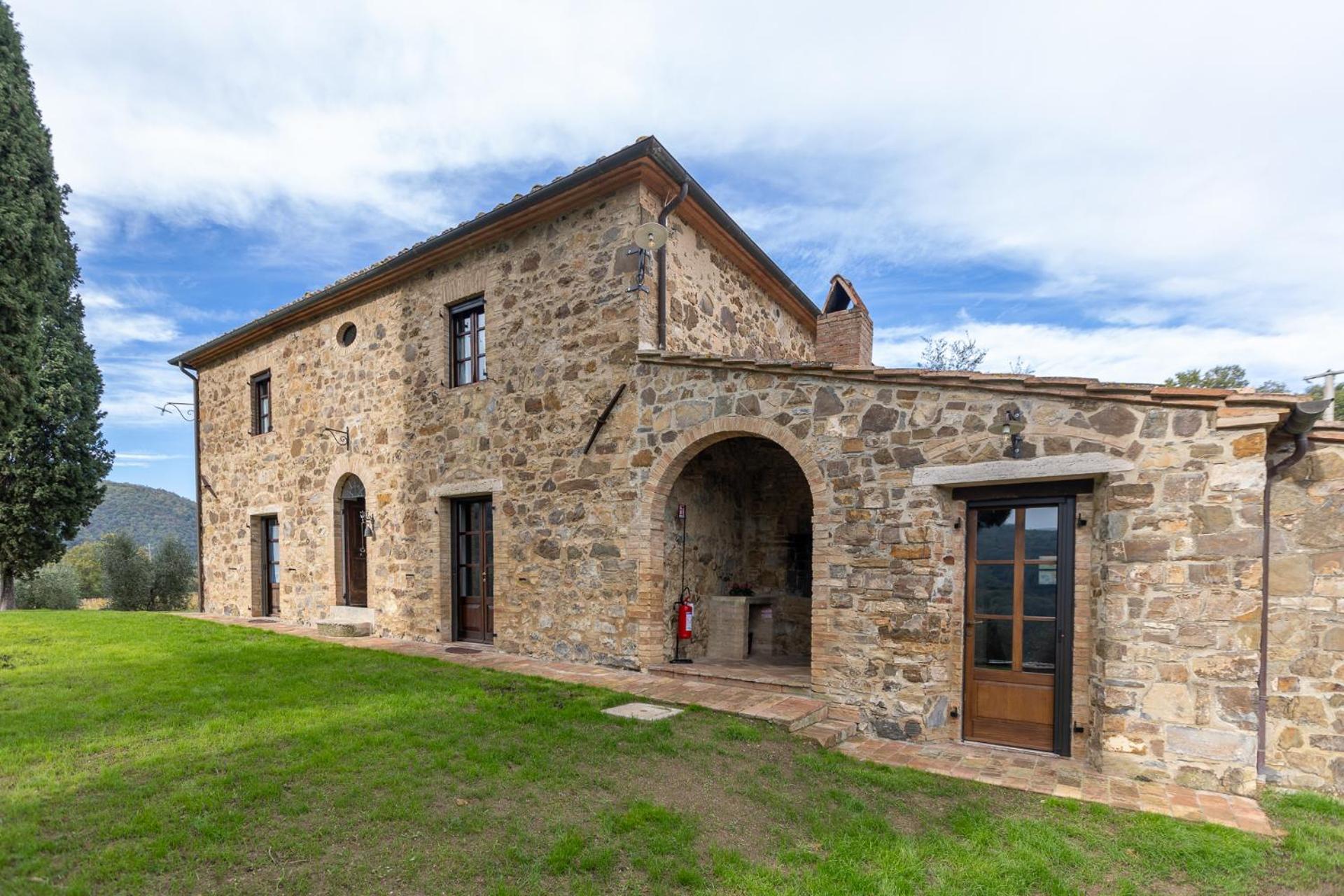 Agriturismo Le Macioche Villa Montalcino Buitenkant foto