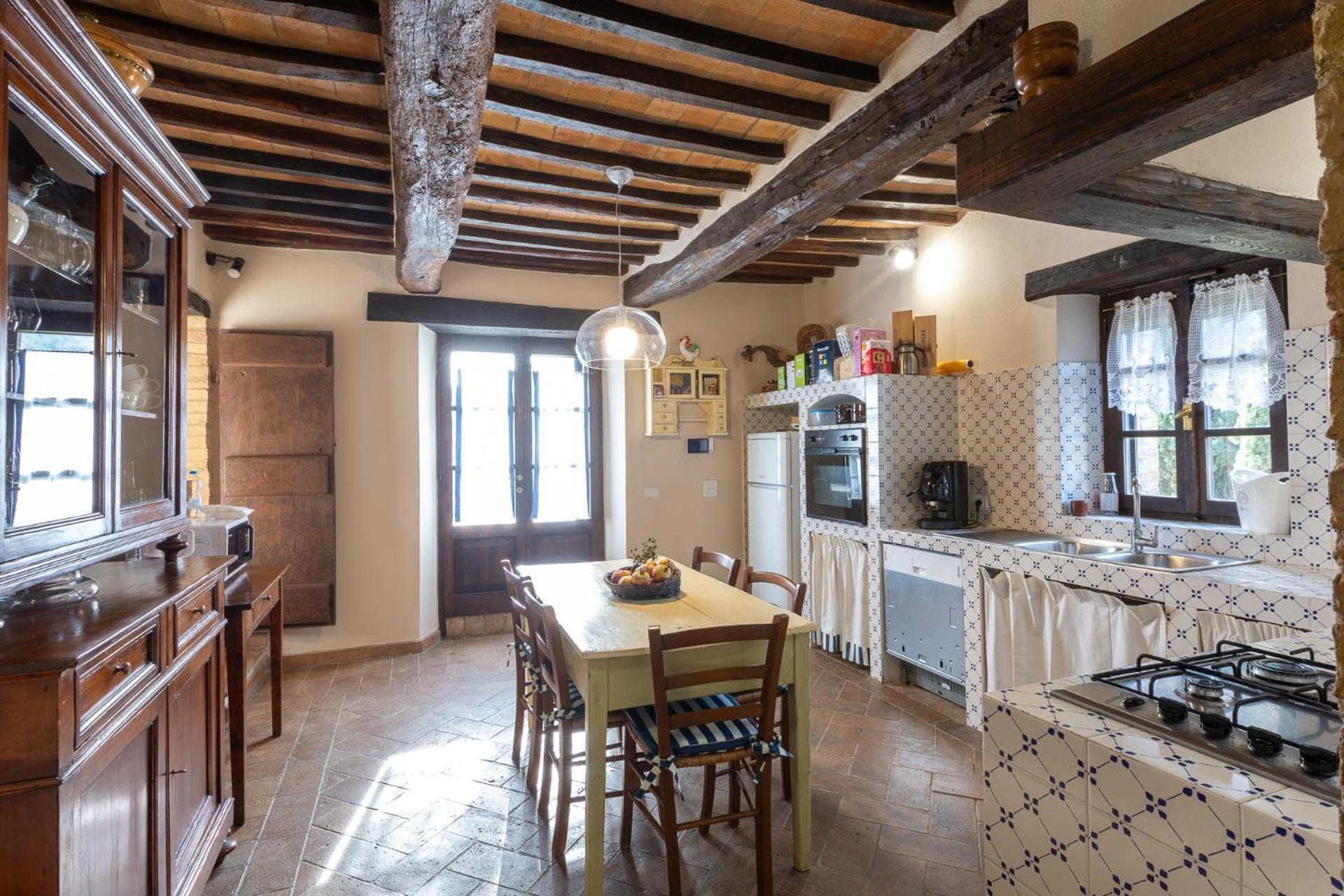 Agriturismo Le Macioche Villa Montalcino Buitenkant foto