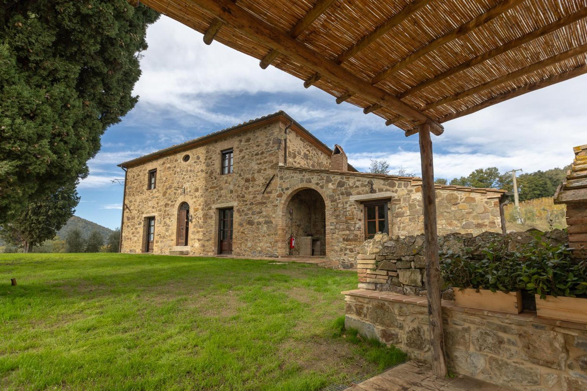 Agriturismo Le Macioche Villa Montalcino Buitenkant foto